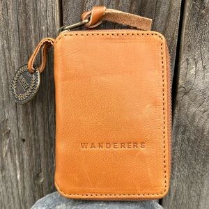 Wanderers The Dubrovnik Zip Around Wallet Leather Tan